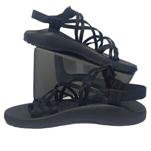 Chaco NWOT Black ZX/2 Classic Double Strap Sandals Hiking Camping women sz 11